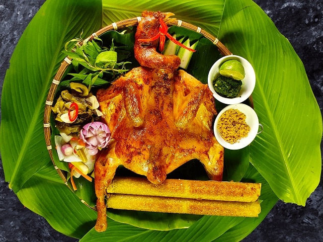 Gà nướng mắc khén